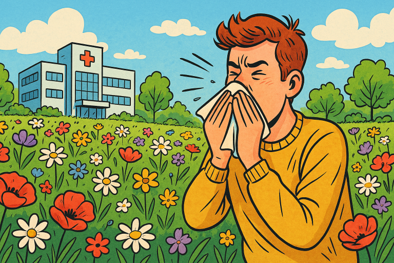 El seguro de salud y las alergias primaverales